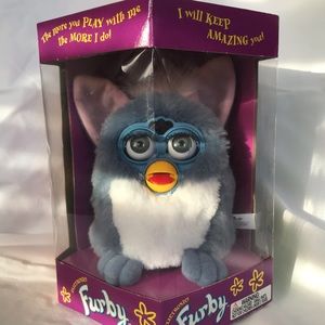 💰⬇️NWOT Furby 1998 Factory sealed in the box Grey